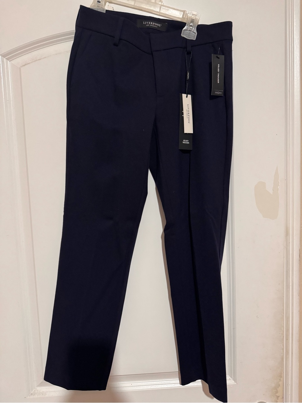 Liverpool Women's Trousers in Navy Blue